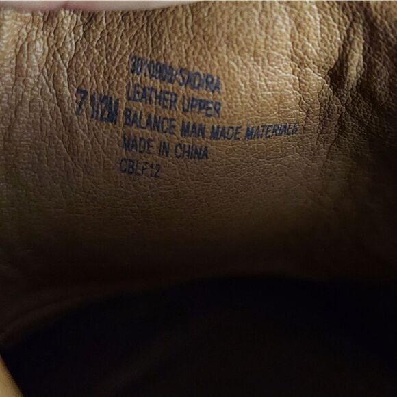 NEWEuro Soft By Sofft Sadira Women’s 7.5 Brown Booties Wingtip Buckle Shoe Heels - Picture 12 of 12